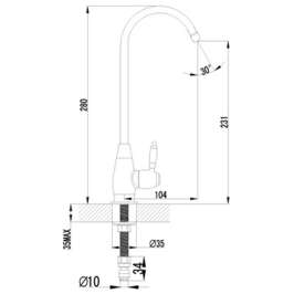 Смеситель Lemark Villa LM4840B 