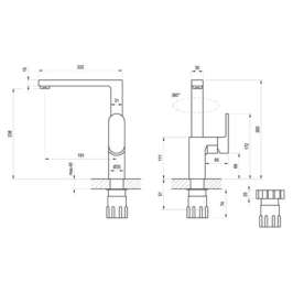 Смеситель Ravak Chrome CR 016.00 X070054