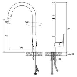 Смеситель Ravak Classic CL 016.00 X070085