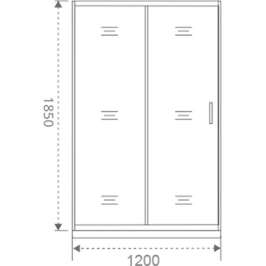 Душевая дверь Good Door Infinity WTW-120-G-CH