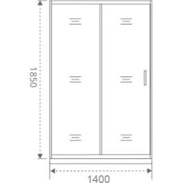 Душевая дверь Good Door Infinity WTW-140-C-CH