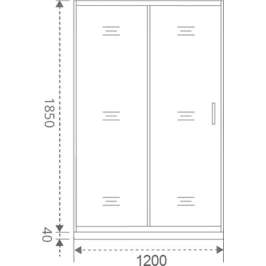 Душевая дверь Good Door Latte WTW-120-C-WE