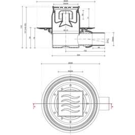 Душевой уголок Cezares Eco A2 80 C Cr стекло прозрачное