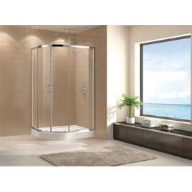 Душевой уголок Cezares ECO-O-RH-2-100/80-C-Cr прозрачное