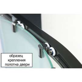 Душевой уголок Cezares Giubileo-R2-90 с узором, золото