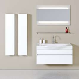 Зеркало для ванной Aqwella Бергамо 100
