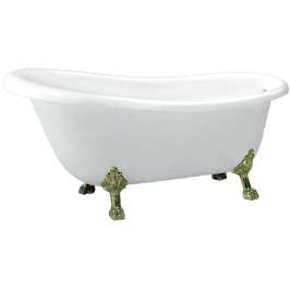 Акриловая ванна BelBagno BB04-BRN