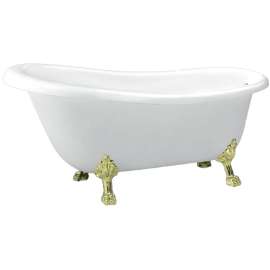 Акриловая ванна BelBagno BB04-ORO