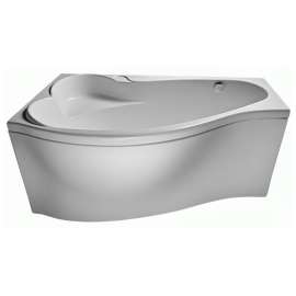 Акриловая ванна Marka One Gracia 150x94 L без гидромассажа