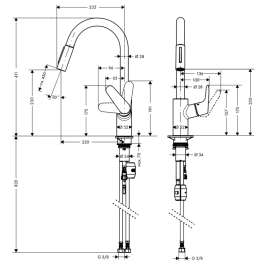 Смеситель Hansgrohe Focus 31815000