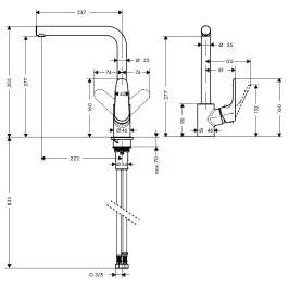 Смеситель Hansgrohe Focus 31817000