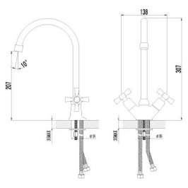 Смеситель Lemark Benefit LM2505C