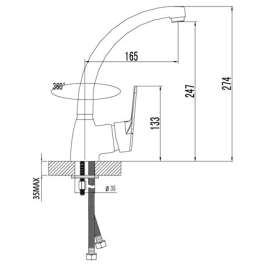 Смеситель Lemark Luna LM4105C