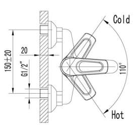 Смеситель Lemark Omega LM3102C