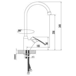 Смеситель Lemark Omega LM3105C