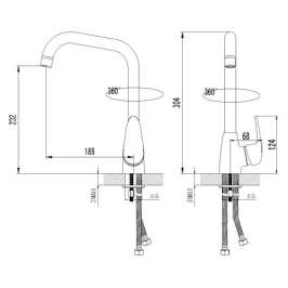 Смеситель Lemark Pramen LM3305C