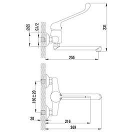 Смеситель Lemark Project LM4611C