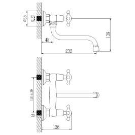 Смеситель Lemark Standart LM2111C