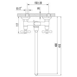 Смеситель Lemark Standart LM2151C универсальный