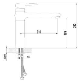 Смеситель Lemark Status LM4404C