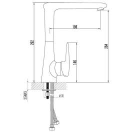 Смеситель Lemark Status LM4405C