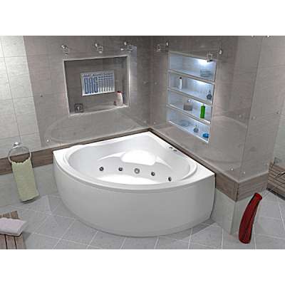 Акриловая ванна Bas Мега 160x160